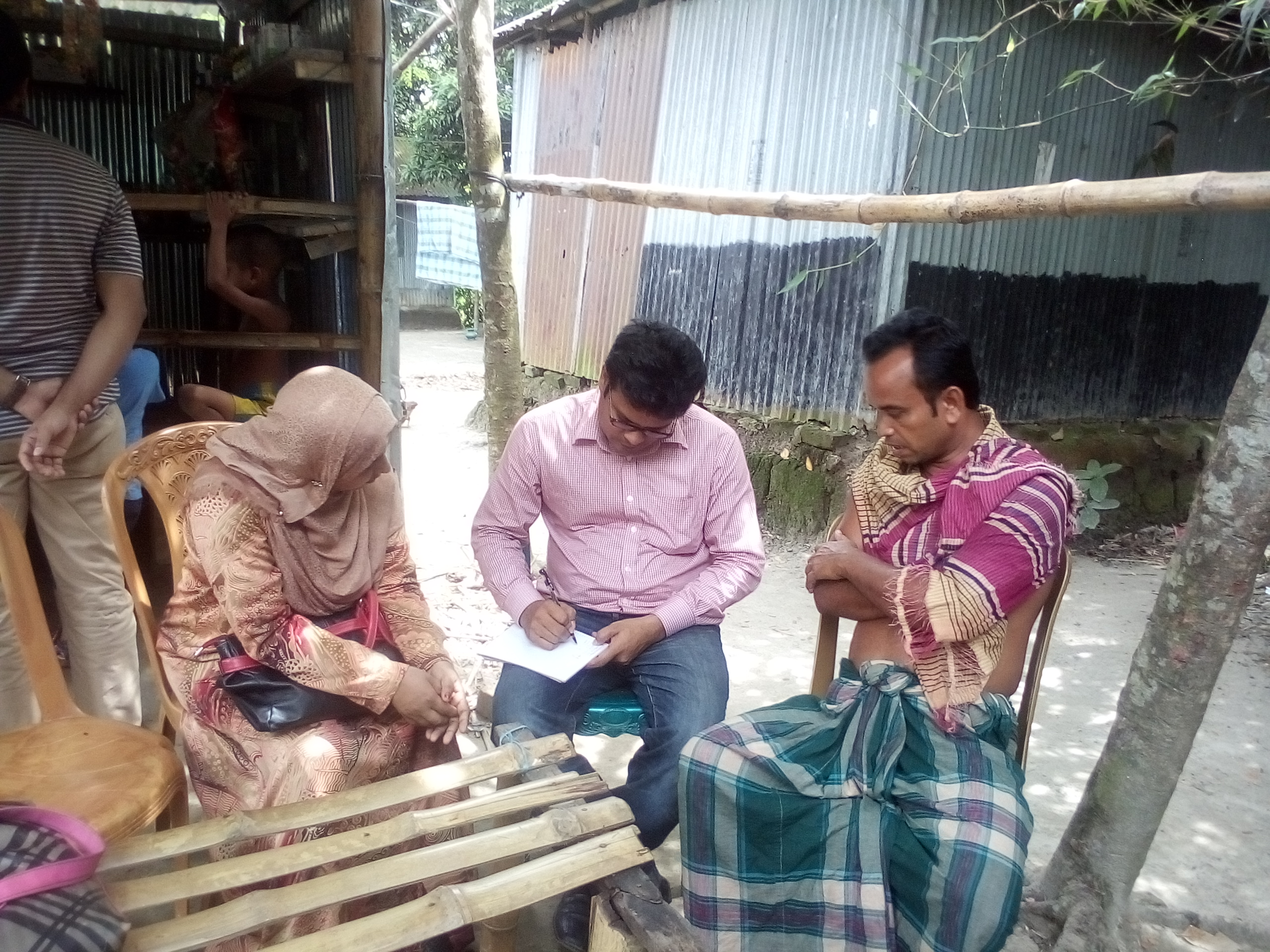 জোনাল অপারেশন পরবর্তী নির্ধারিত এলাকার খানা সংখ্যা সরেজমিনে যাচাই