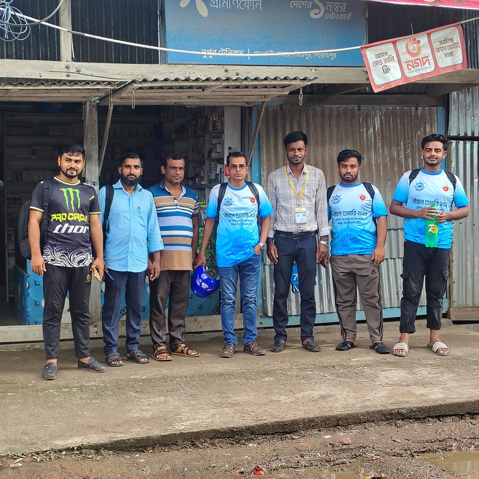 নৌযান শুমারি ২০২৬ এর তথ্য সংগ্রহ কার্যক্রম চলছে।