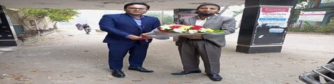 উপজেলা পরিসংখ্যান কার্যালয়, সীতাকুণ্ড, পরিদর্শনের নিমিত্ত চট্টগ্রাম জেলার শ্রদ্ধাভাজন উপপরিচালক জনাব মোহাম্মাদ ওয়াহিদুর রহমান স্যার কে ফুল দিয়ে স্বাগত জানানো হয়।