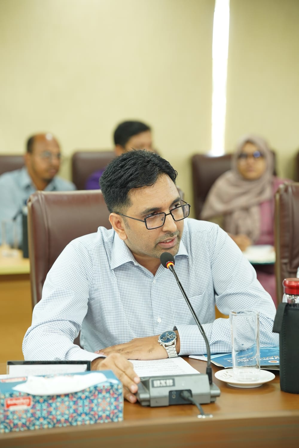 "Poverty Map of Bangladesh-2022" বিষয়ক কর্মসূচিতে বিভাগীয় পরিসংখ্যান কার্যালয়, সিলেট এর যুগ্মপরিচালক জনাব ফিরোজ ইবনে ইউসুফ এর স্বাগত বক্তব্য।