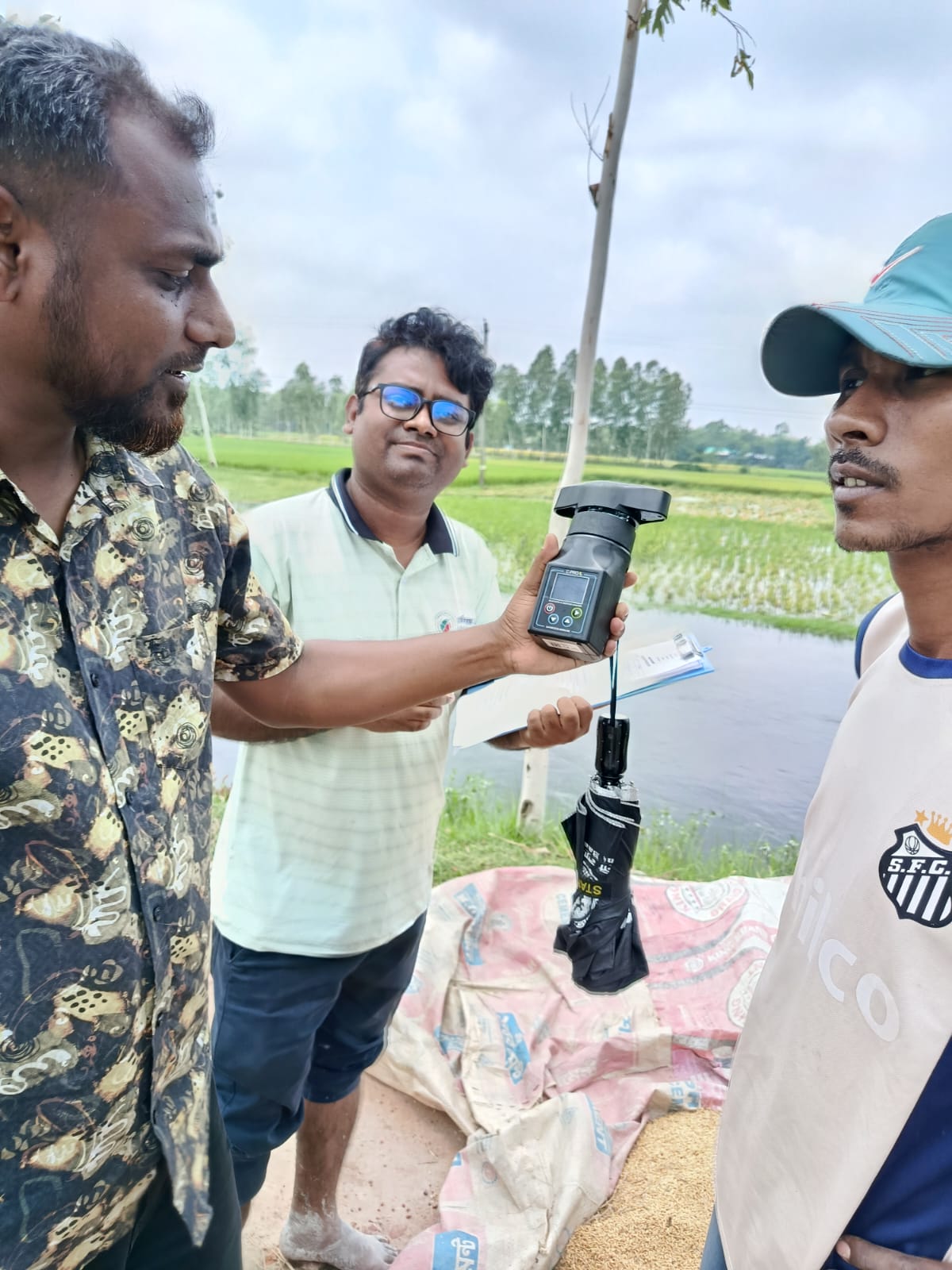 বোরো ফসলের নমুনা কর্তনের কিছু ‍স্থির চিত্র/২০২৬