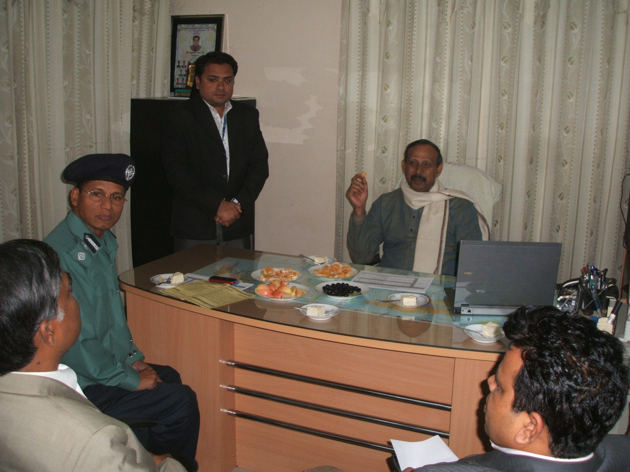 Honorable State Minister Visited BCC