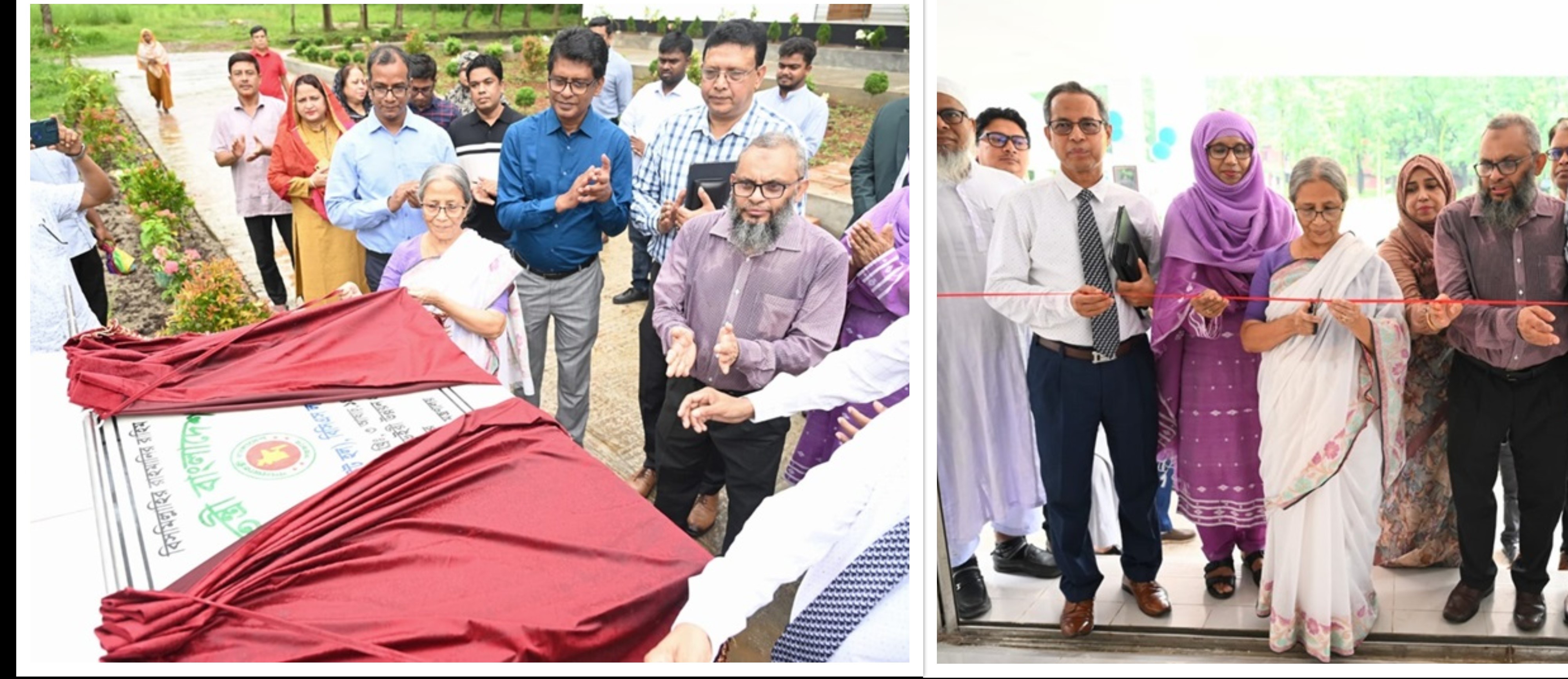 নবনির্মিত ডরমিটরি ভবন ‘হোয়াইট হল’ উদ্বোধন