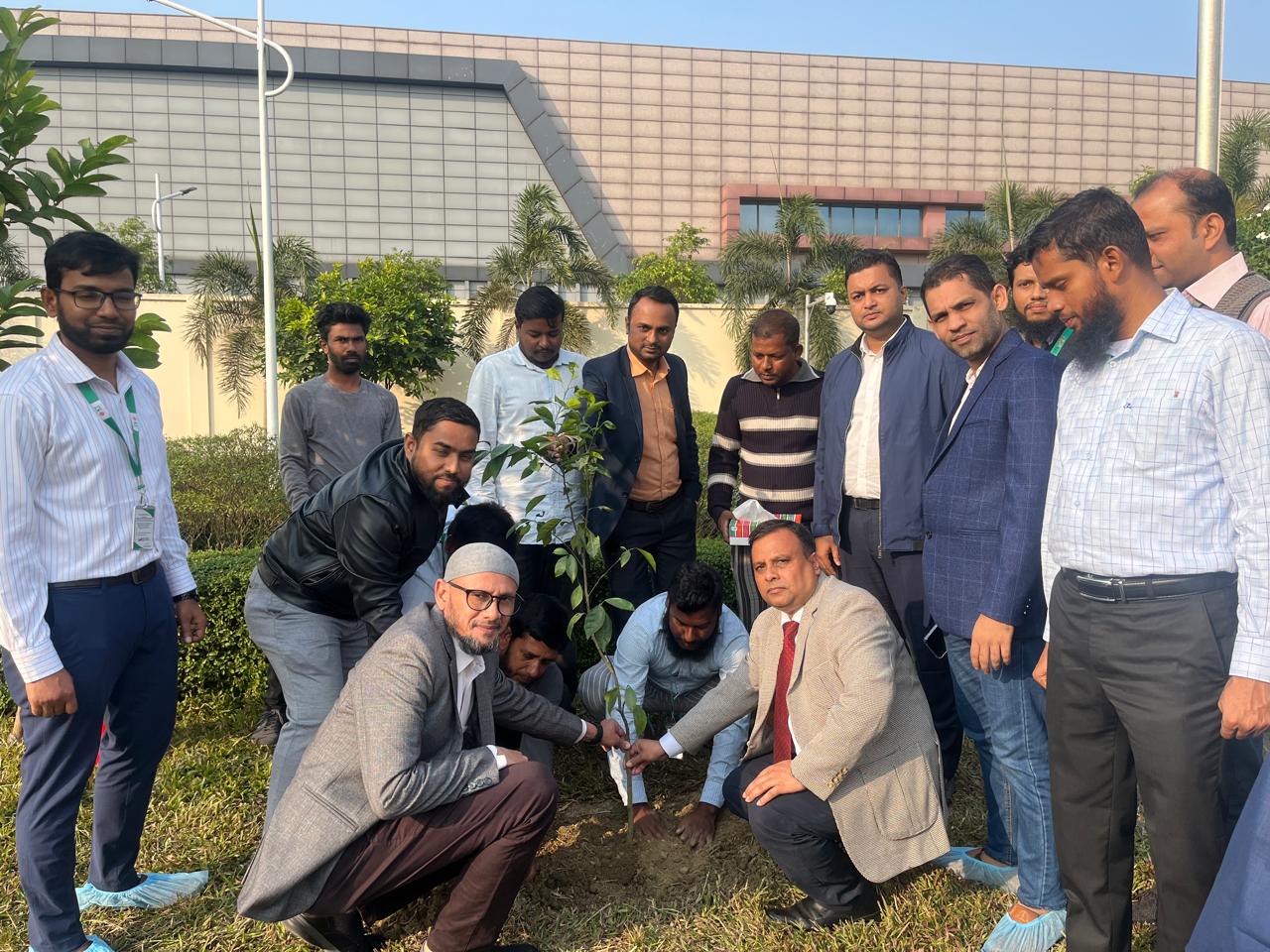 বিডিসিসিএল প্রাঙ্গনে বৃক্ষরোপণ করেন ব্যবস্থাপনা পরিচালক জনাব মোঃ তৌফিক আল মাহমুদ