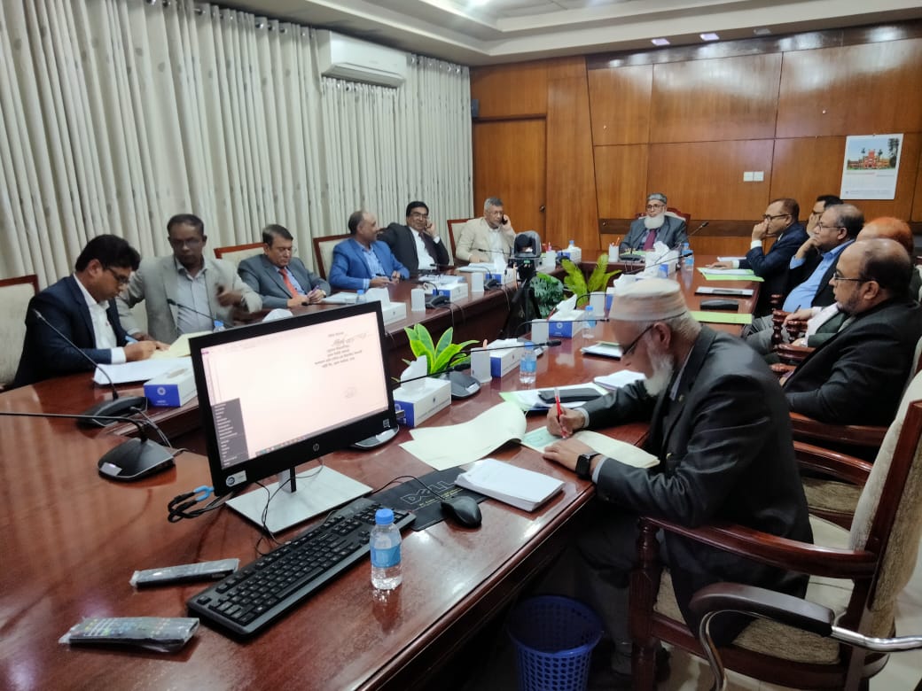 বাংলাদেশ ডেটা সেন্টার অ্যান্ড ডিজাস্টার রিকভারি সাইট লিমিটেড (BDCDRSL) এবং বাংলাদেশ হাই-টেক পার্ক কর্তৃপক্ষ (BHTPA) এর মধ্যে সমঝোতা স্মারক (MoU) স্বাক্ষর অনুষ্ঠান - (০৯-০১-২০২৫)