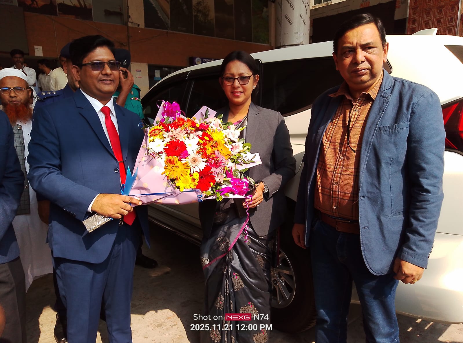 নৌপরিবহন মন্ত্রণালয়ের সম্মানিত সচিব মহোদয়ের বেনাপোল স্থলবন্দর পরিদর্শন