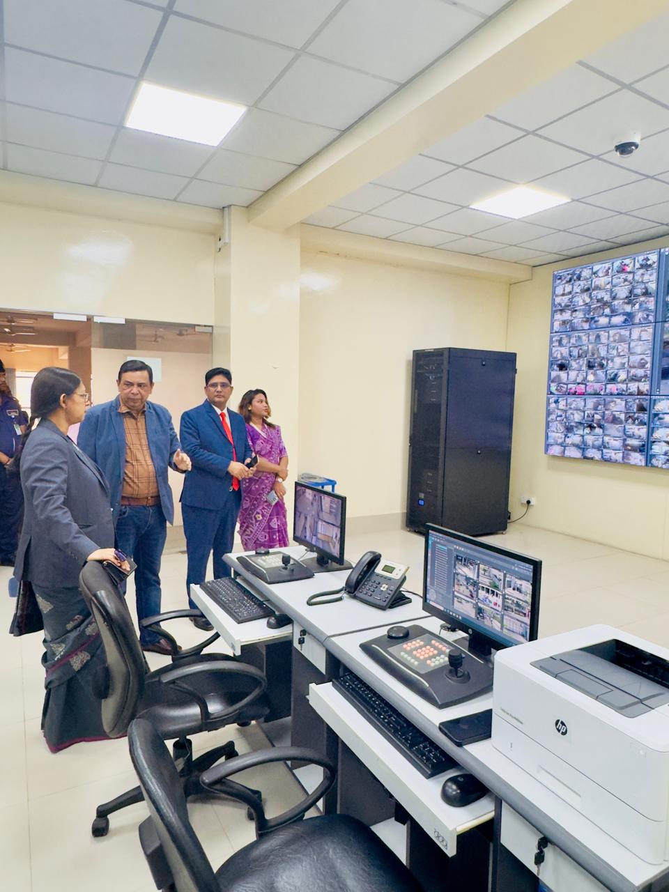 নৌপরিবহন মন্ত্রণালয়ের সম্মানিত সচিব মহোদয়ের বেনাপোল স্থলবন্দর পরিদর্শন