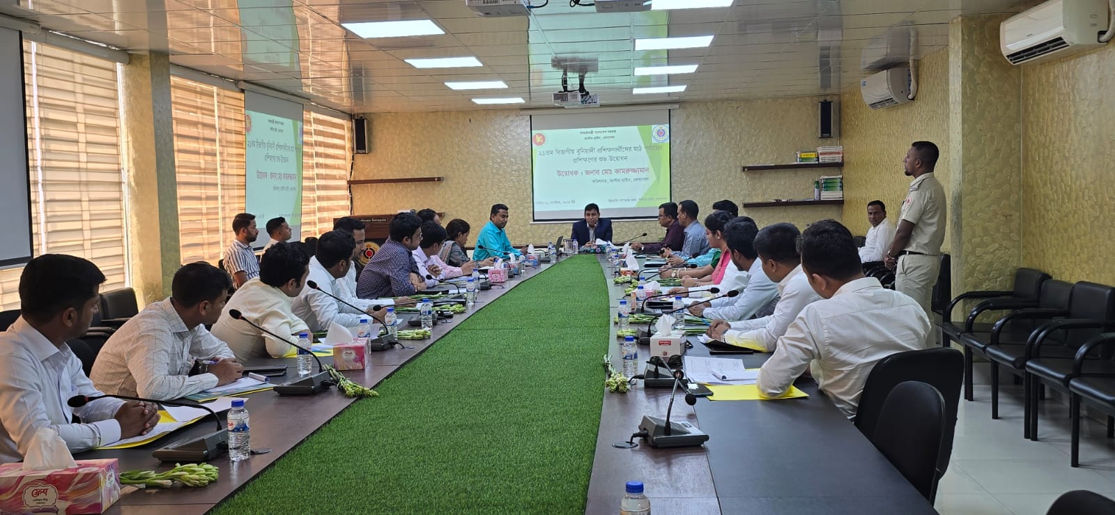 ২১তম বিভাগীয় বুনিয়াদি প্রশিক্ষণের মাঠ সংযুক্তি কার্যক্রমের উদ্বোধন