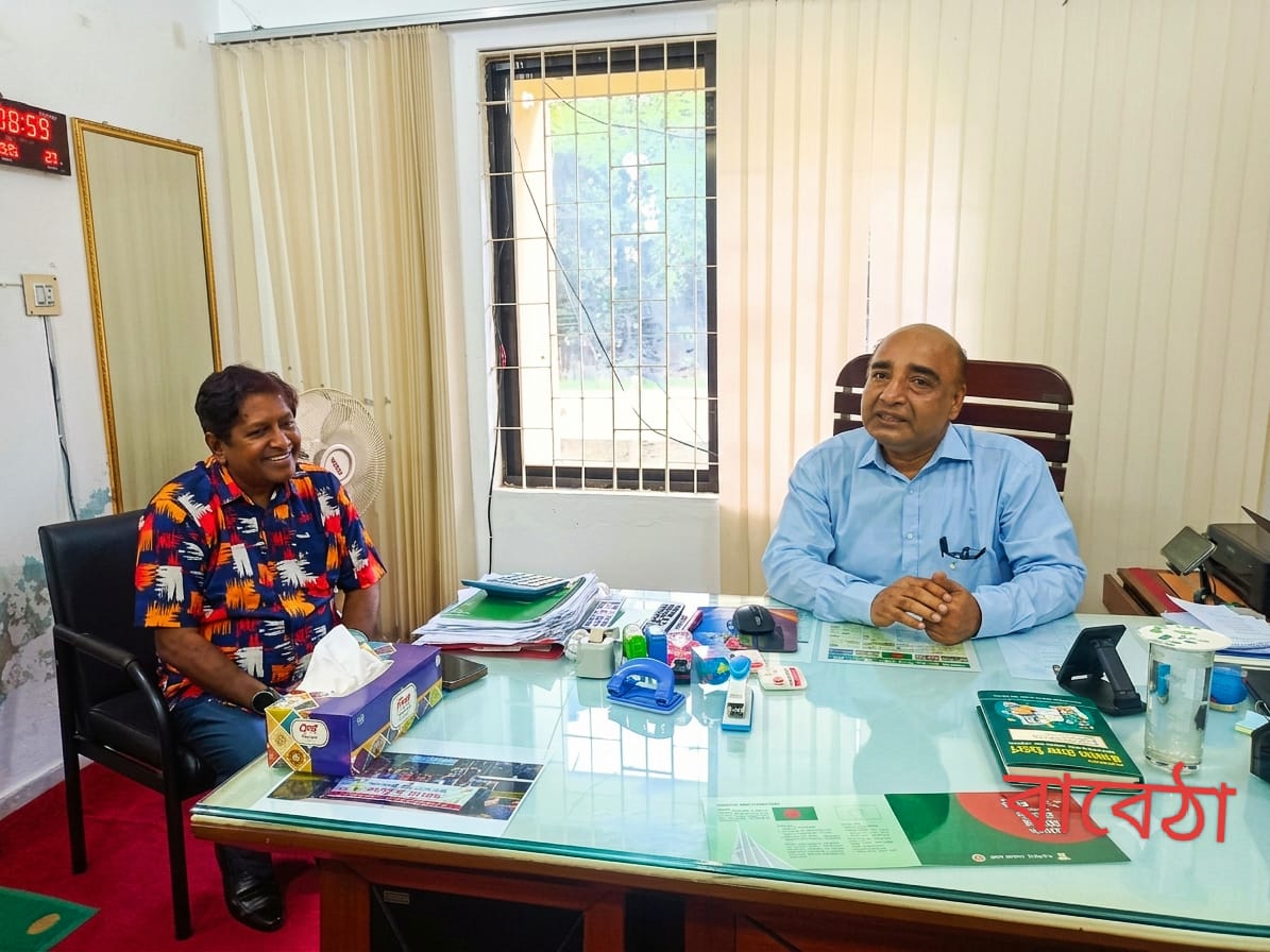 ৫ তলা ভবন নির্মাণ উপলক্ষে প্রধান প্রকৌশলী মহোদয় বাংলাদেশ বেতার ঠাকুরগাঁও কেন্দ্র ভ্রমন