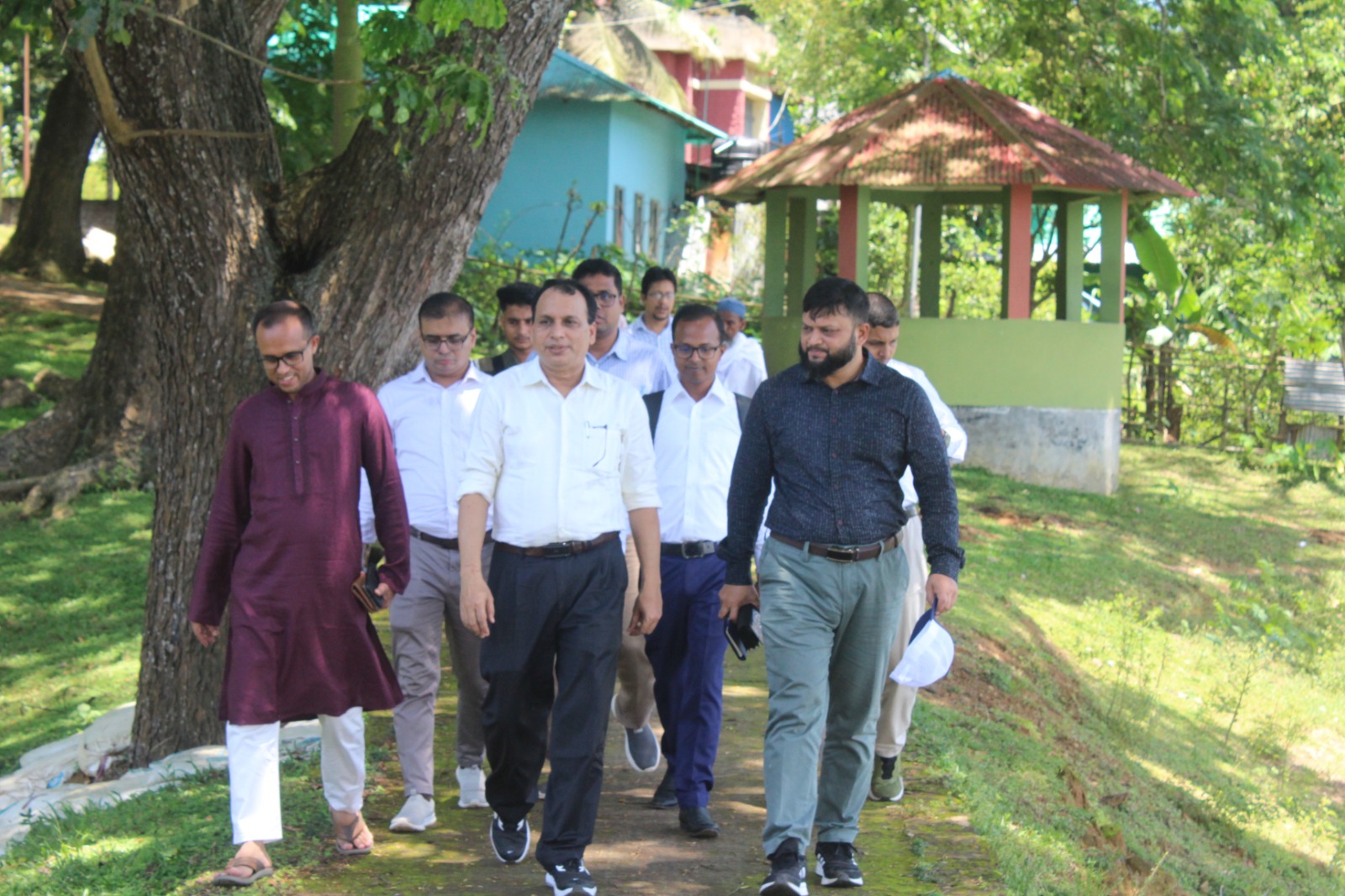 বাংলাদেশ মৎস্য উন্নয়ন কর্পোরেশনের রাঙ্গামাটিস্থ কাপ্তাই হ্রদ মৎস্য উন্নয়ন ও বিপণন কেন্দ্র পরিদর্শন
