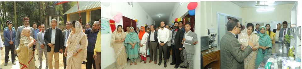 সচিব মহোদয়ের ডিএনএ ল্যাব উদ্বোধন