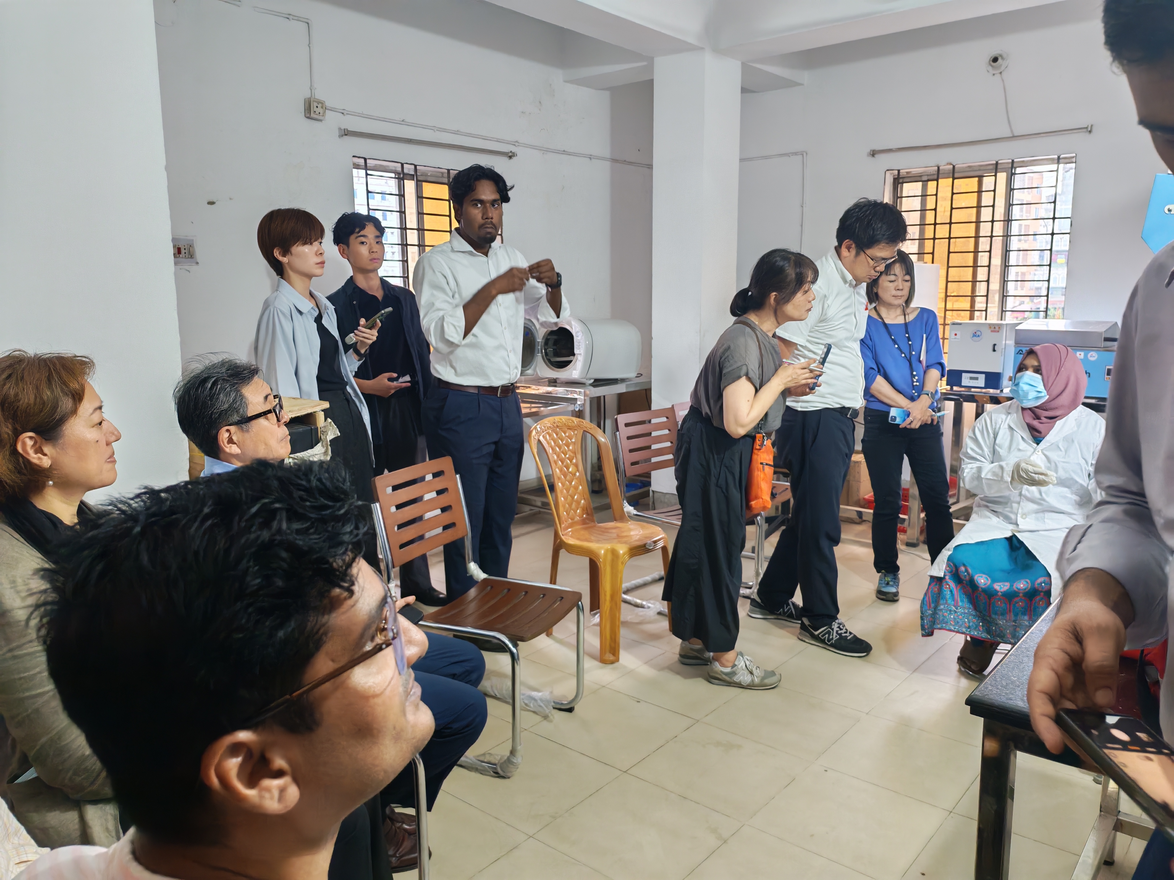 জাইকা কর্তৃক নারায়ণগঞ্জ জেলা কার্যালয় ও বিভিন্ন খাদ্য স্থাপনা পরিদর্শন