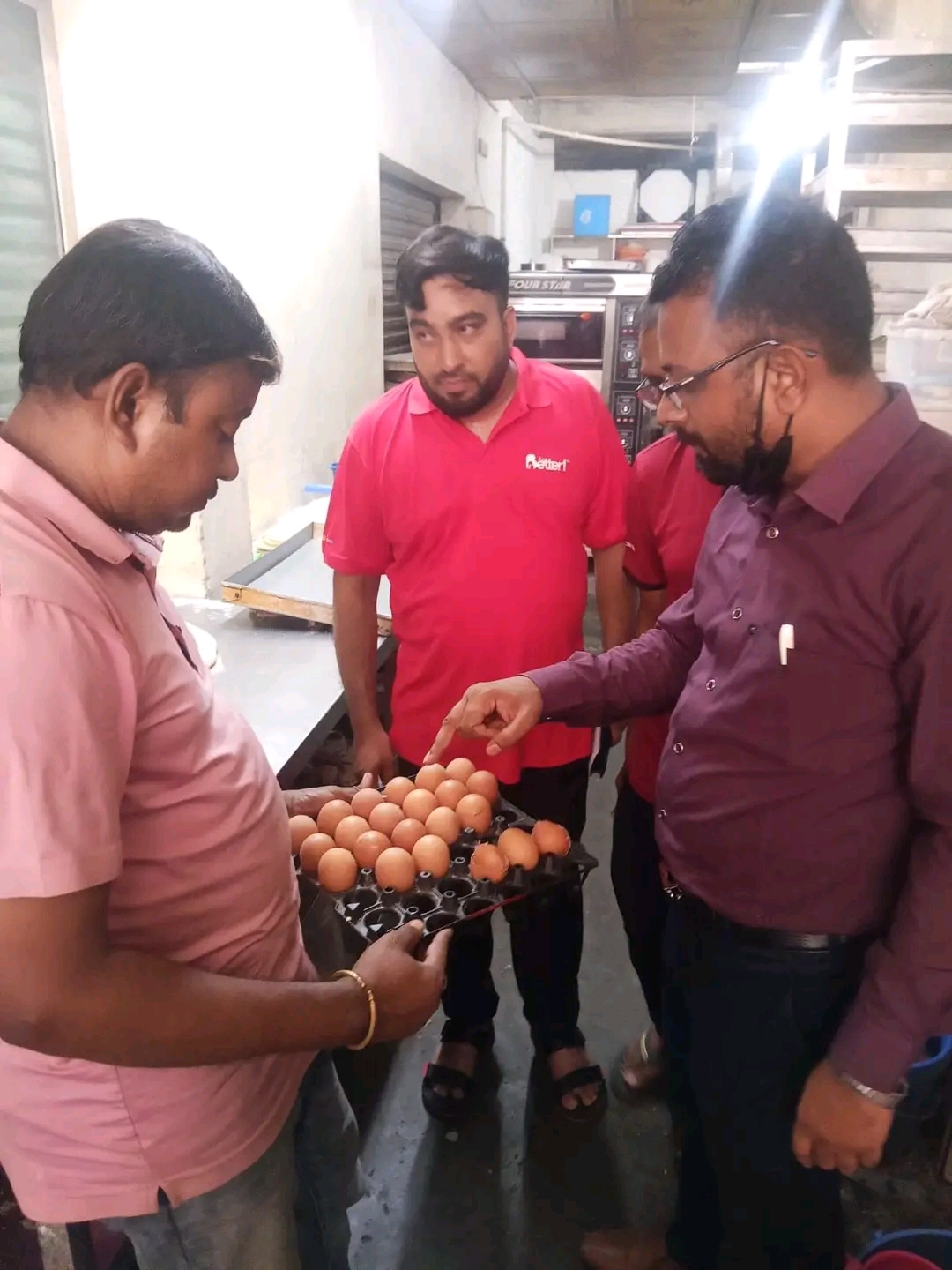 খাদ্য স্হাপনা পরিদর্শন