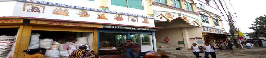 কালী মন্দীরের ব্যানার