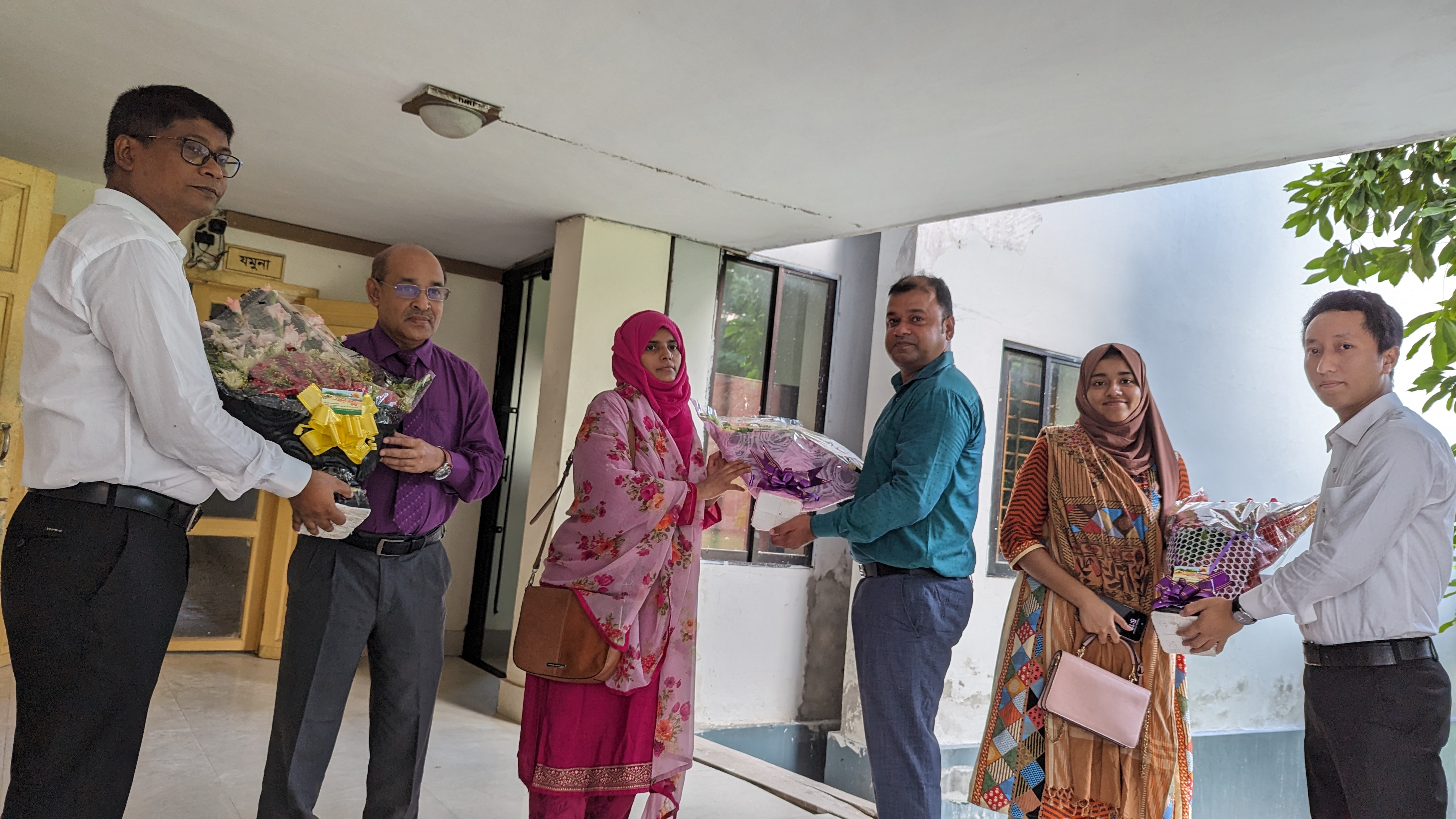 ব্যবস্থাপনা পরিচালক মহোদয়ের জোনাল অফিস, বগুড়া আগমণ