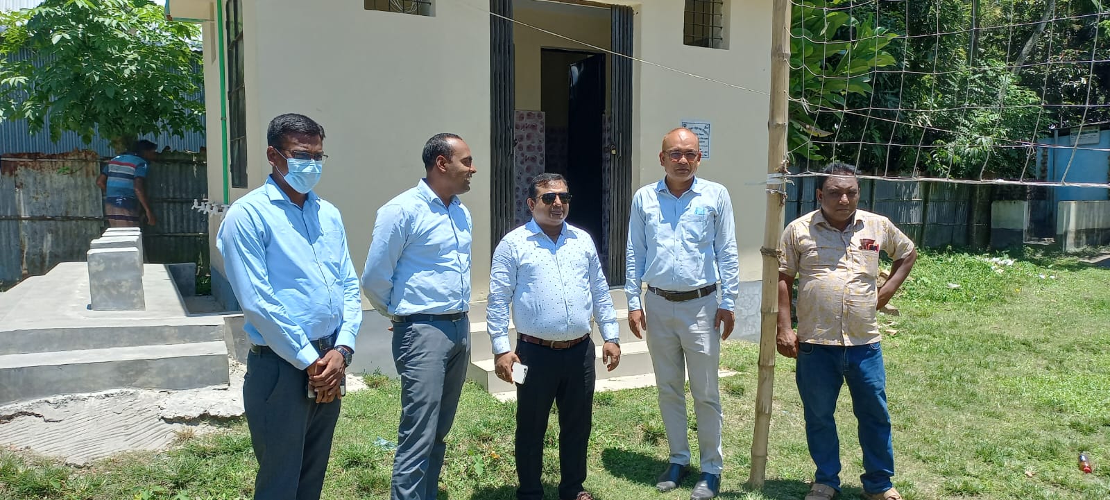 উপজেলা পরিচালন ও উন্নয়ন প্রকল্পের কার্যক্রম পরিদর্শন 