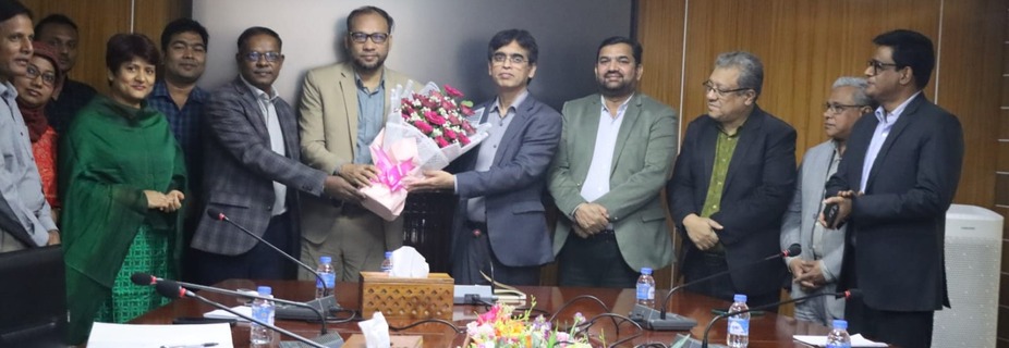 Joining Ceremony of New MD Mr. Mamunur Rashid Sir