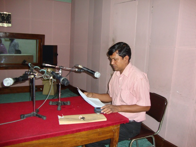 Radio program at Rangpur Batar