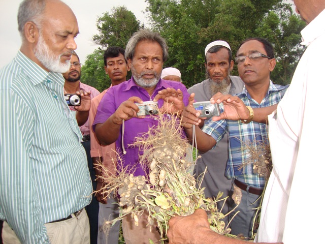 Field Day of Binachinabadam-4 at Kaligong, Lalmonirhat