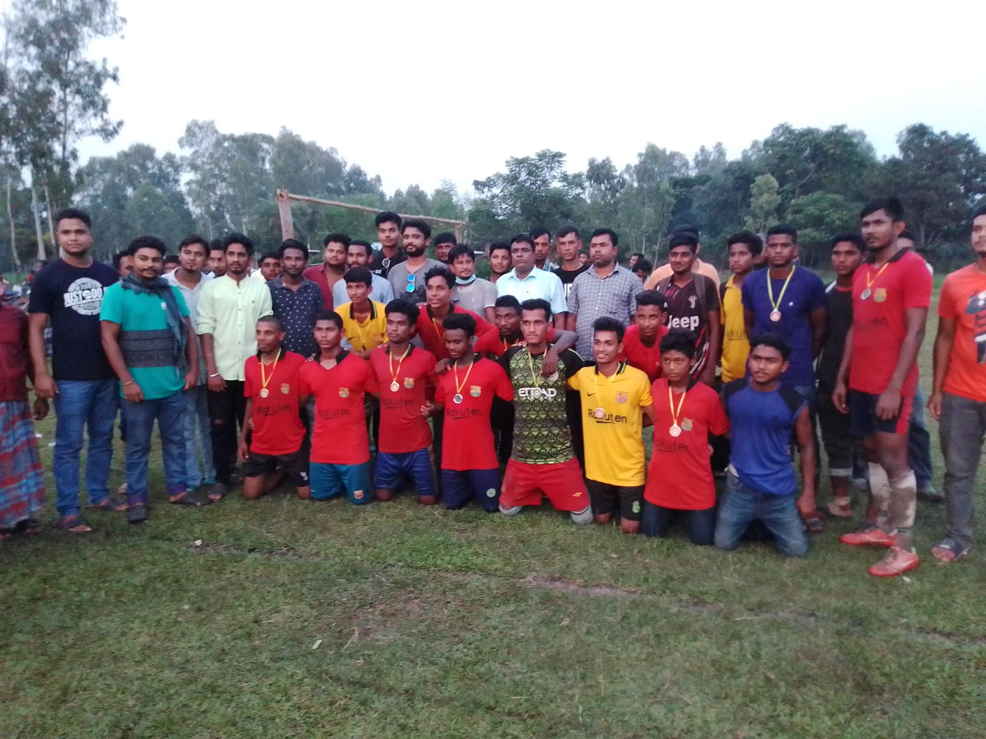 দেশমা মাঠের ফুটবল খেলা