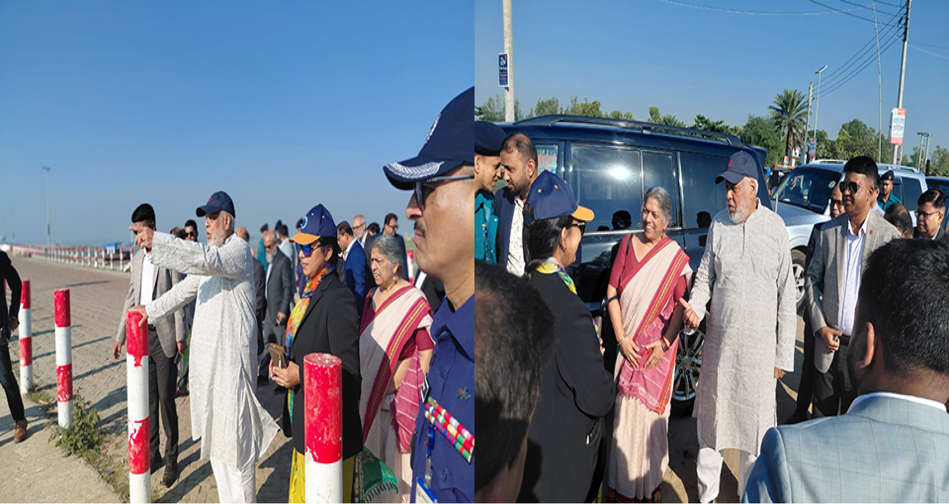 অন্তর্বর্তীকালীন সরকারের মাননীয় উপদেষ্টা জনাব মুহাম্মদ ফাওজুল কবির খান মহোদয় বাঁশবাড়িয়া-গুপ্তছড়া ফেরী ঘাট ও নৌপথ পরিদর্শন করেন। এ সময়ে ড.নূরুন্নাহার চৌধুরী, এনডিসি, সচিব, নৌপরিবহন মন্ত্রণালয়; কমডোর আরিফ আহমেদ মোস্তফা, চেয়ারম্যান বিআইডব্লিউটিএ উপস্থিত ছিলেন।