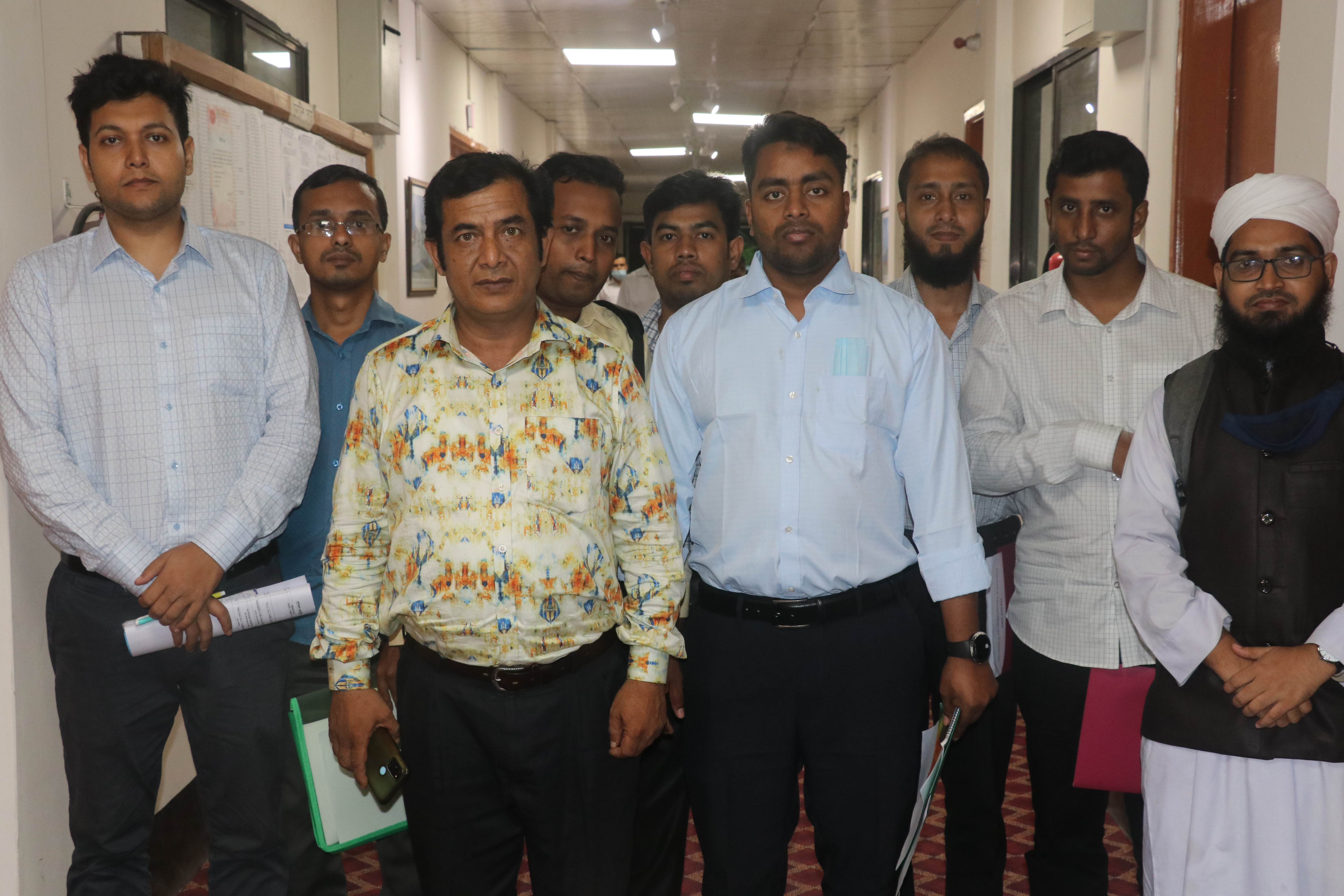 ওএসিটি নিয়োগকৃতদের সঙ্গে মোঃ নজরুল ইসলাম মিশা (পিআরও)