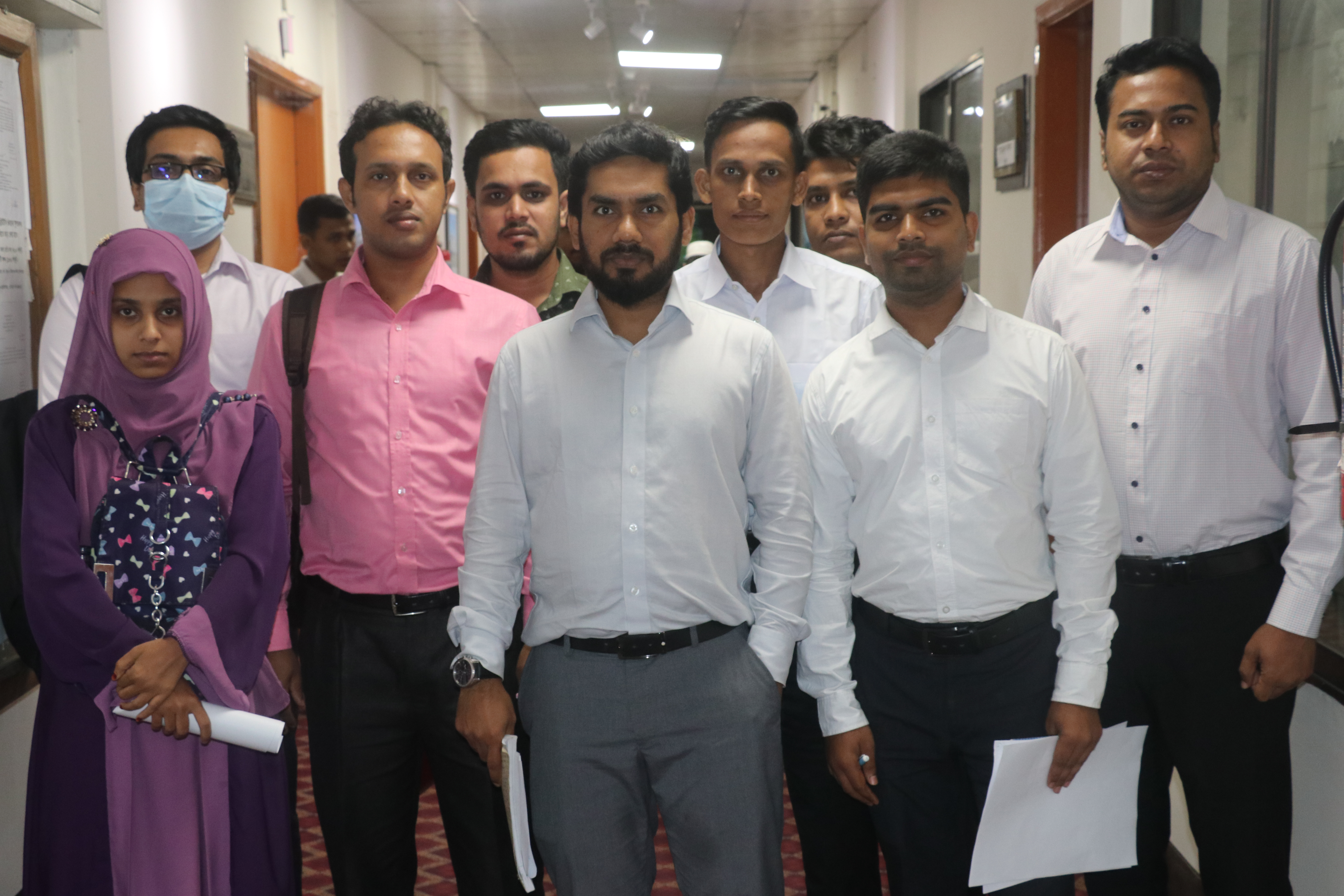 ওএসিটি নিয়োগকৃতদের সঙ্গে খায়রুল ইসলাম, ম্যানেজার