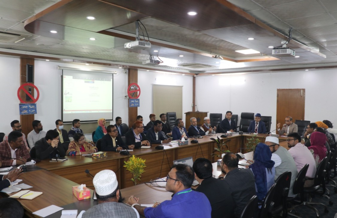 ২৫ জানুয়ারি ২০২৬ বিআইডব্লিউটিসি'র সম্মেলন কক্ষে গণভোট ২০২৬ বিষয়ক প্রশিক্ষণ অনুষ্ঠিত হয়।