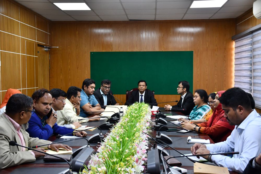 মহাপরিচালক মহোদয়ের প্রধান কার্যালয় ও বিভাগীয় কার্যালয়ের কর্মকর্তা-কর্মচারীদের সাথে মতবিনিময় সভা