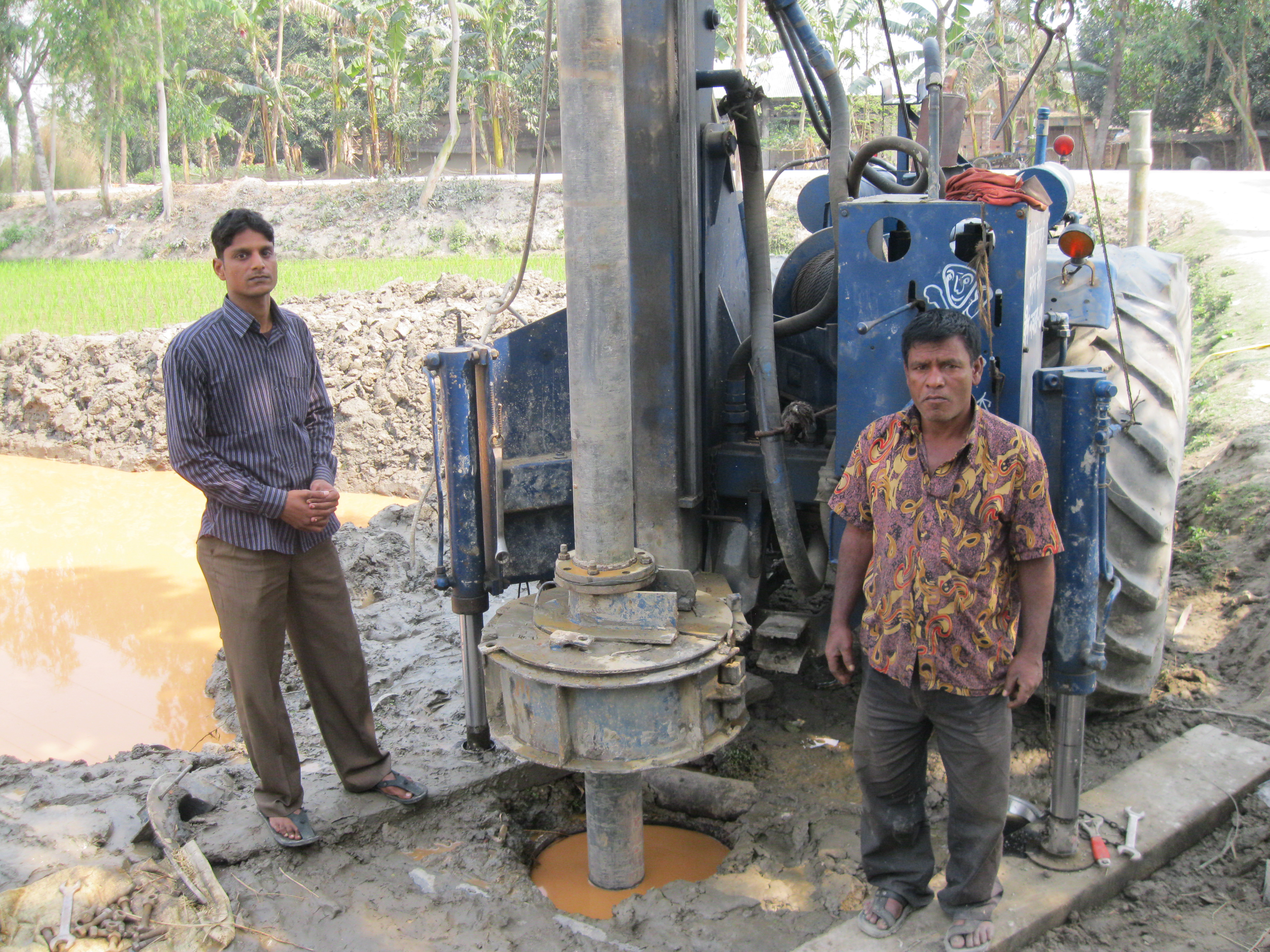 গভীর নলকূপ খনন কাজ