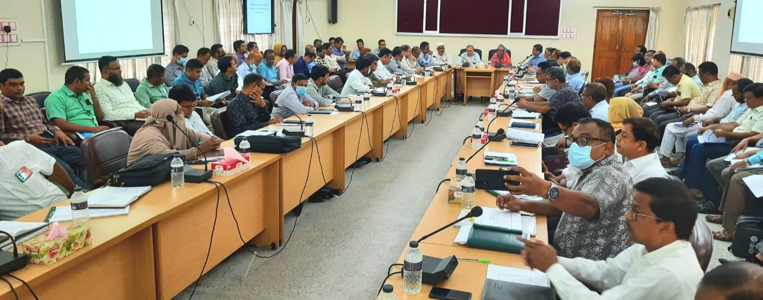 ১৮-০৭-২০২২ তারিখ অনুষ্ঠিত মাসিক সমন্বয় সভায়