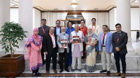 স্থানীয় সরকার সংস্কার কমিশনের চূড়ান্ত প্রতিবেদন সংস্কার কমিটি প্রধান উপদেষ্টার কাছে জমা প্রদান।