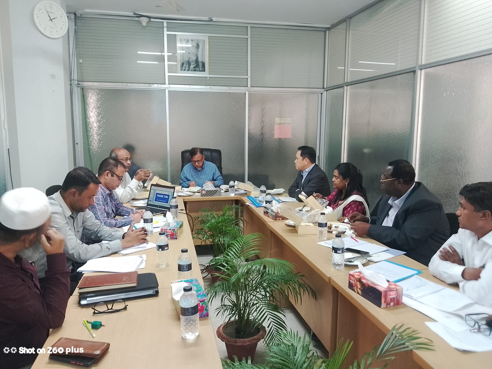 বিশ্বব্যাংক প্রতিনিধির সাথে সভা