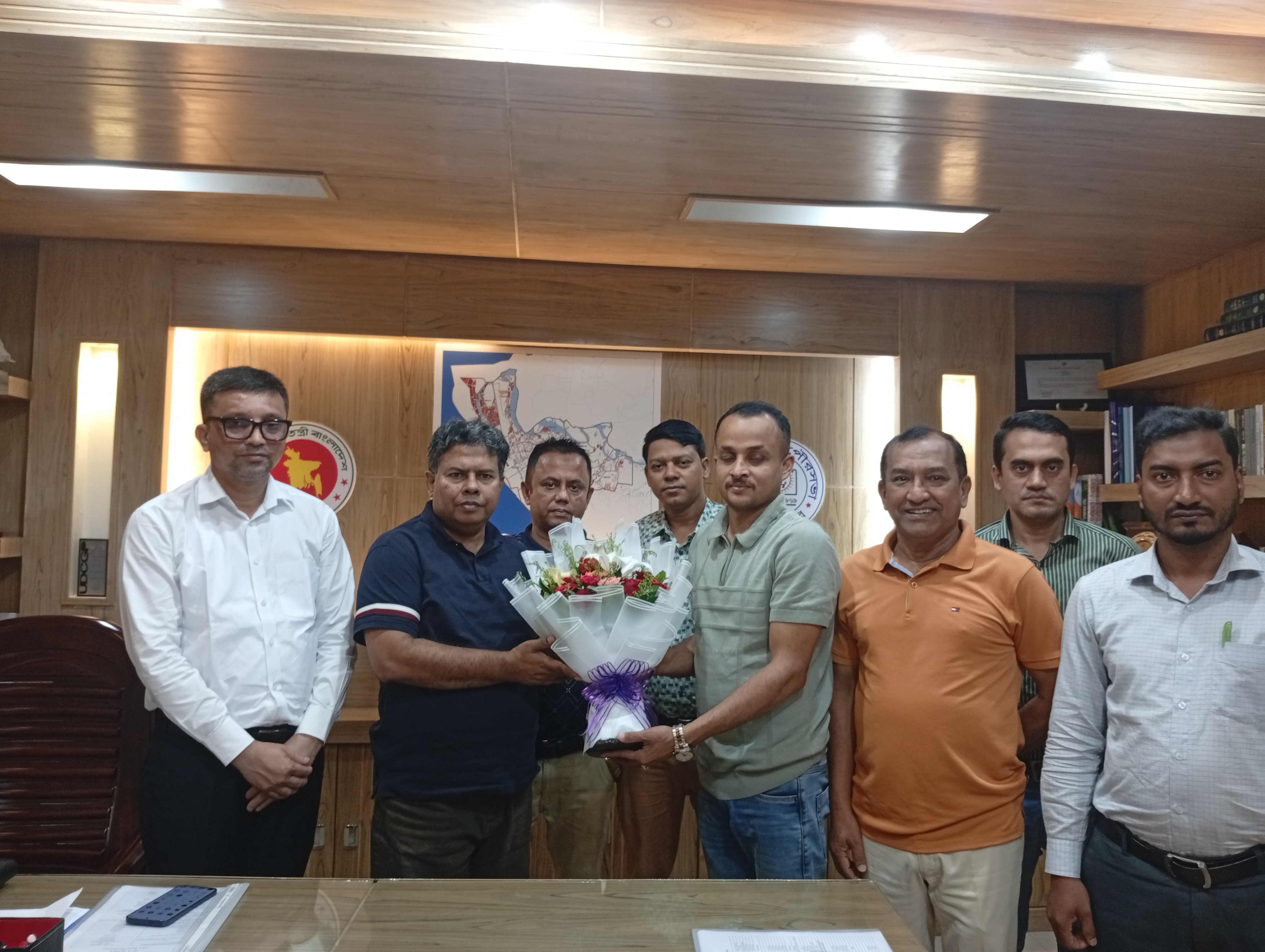 ঋণ আদায় সংক্রান্ত বিষয়ে কক্সবাজার পৌরসভার সাথে অনুষ্ঠিত সভা