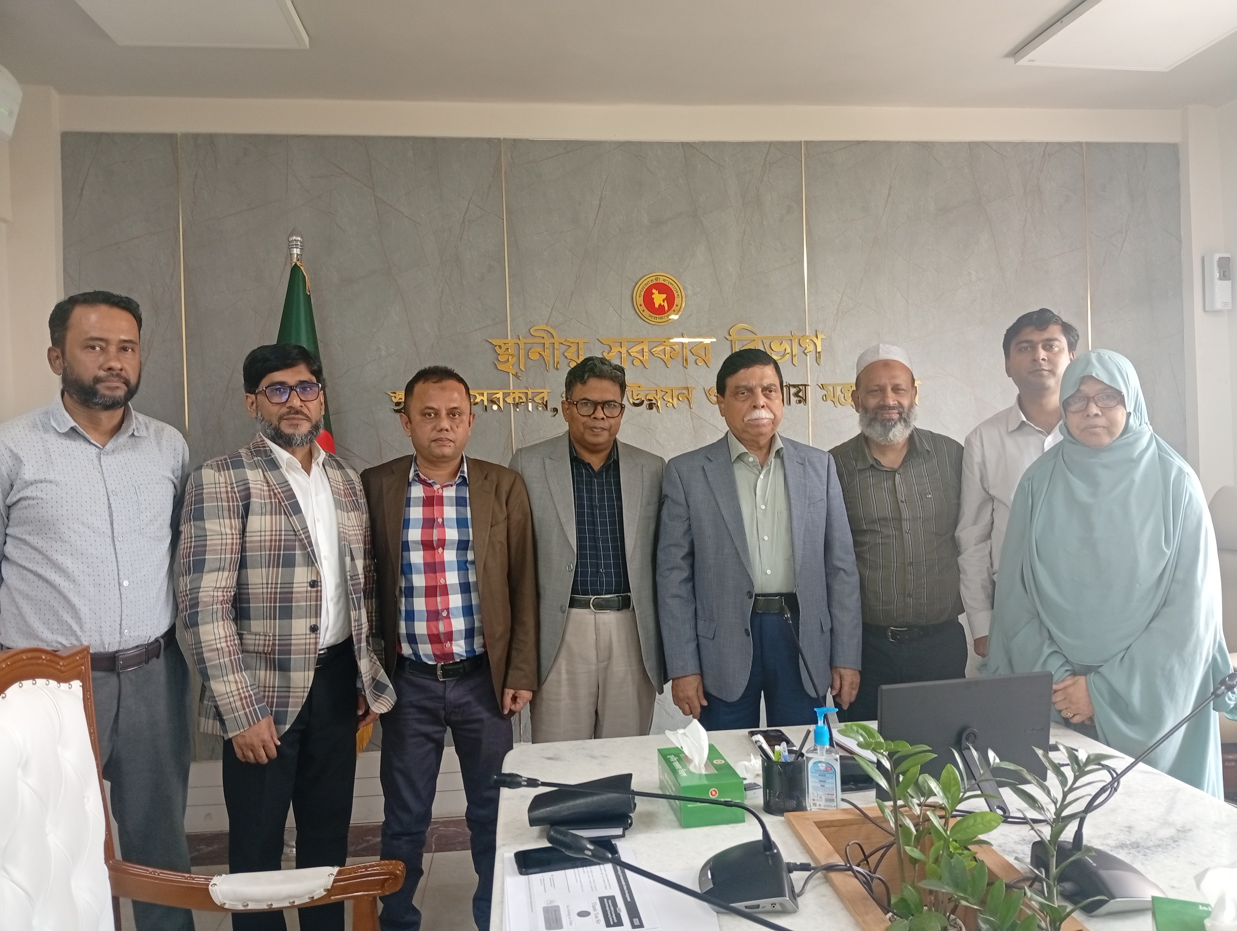 স্থানীয় সরকার বিভাগের সচিব এবং বিএমডিএফ পরিচালনা পর্ষদের চেয়ারম্যানের সাথে একটি পরিচিতিমূলক সভা অনুষ্ঠিত হয়।