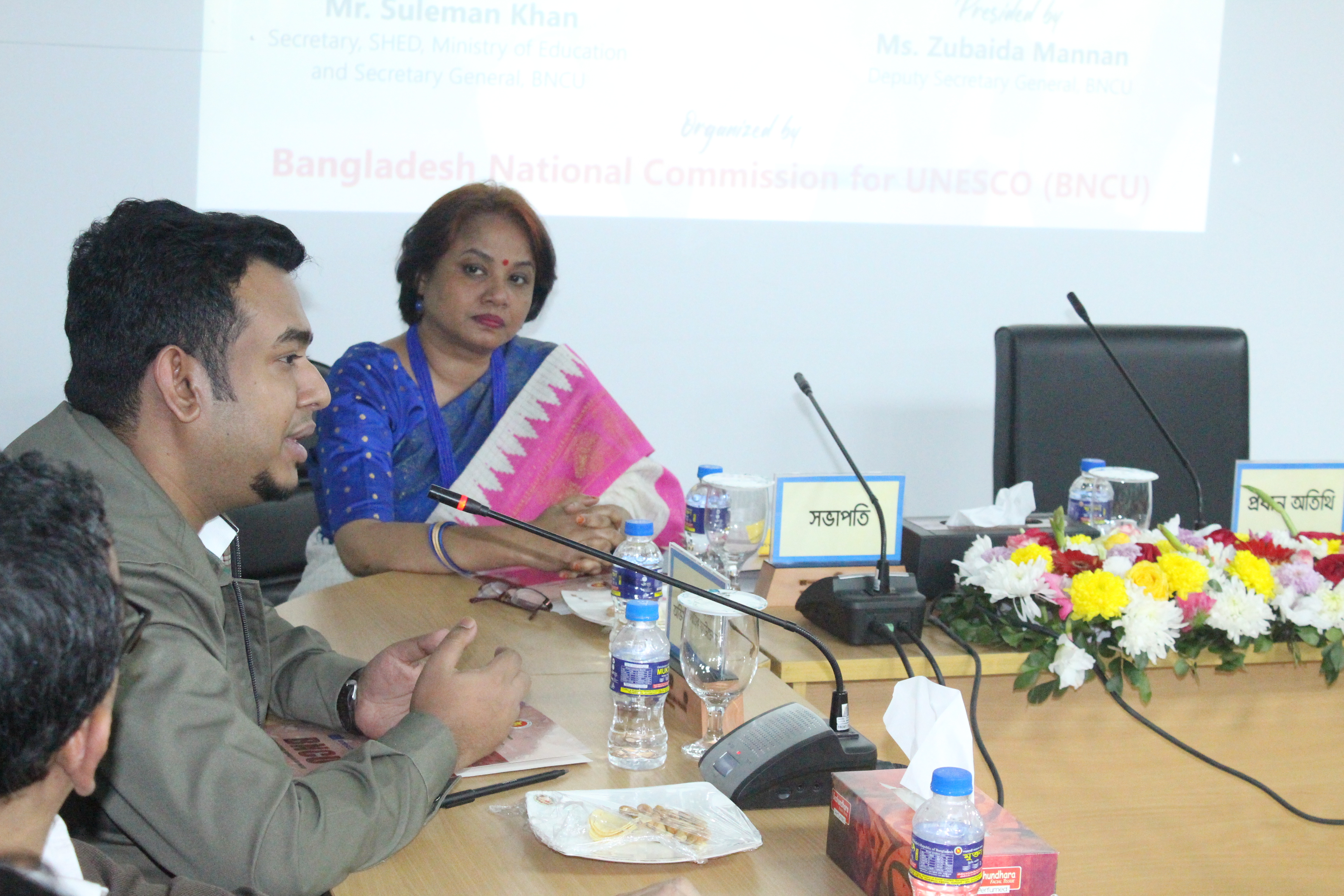 অভিযাত্রিক ফাউন্ডেশন প্রতিনিধির বক্তব্য