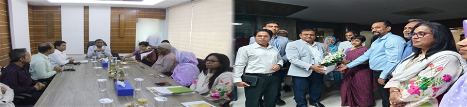 বিএনসিইউ এর কর্মকর্তাদের সাথে সেক্রেটারি জেনারেল মহোদয়ের সৌজন্য সাক্ষাৎ