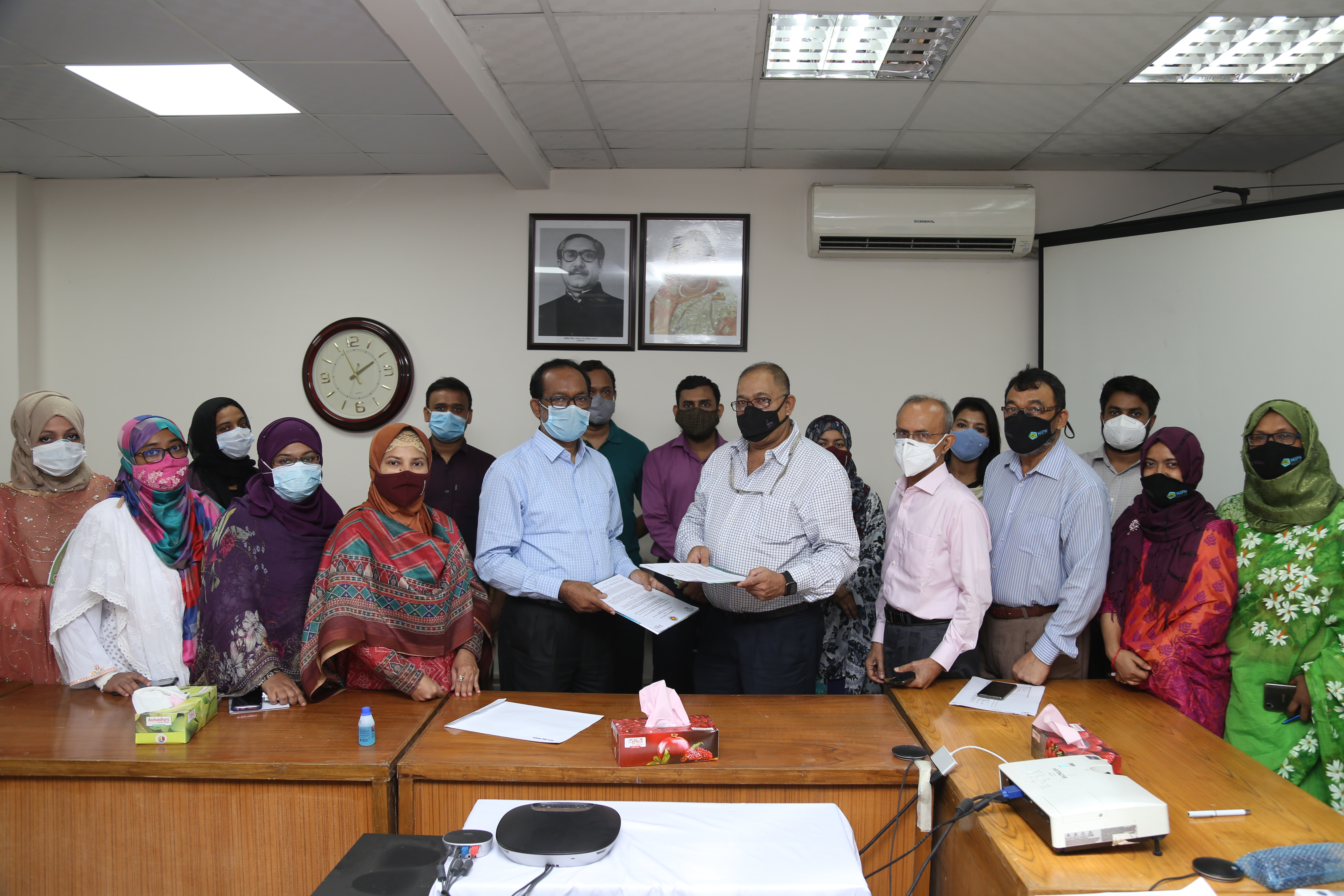 বিএনএনসি ও এনআইপিএন এর মধ্যে সমঝোতা স্মারক স্বাক্ষর