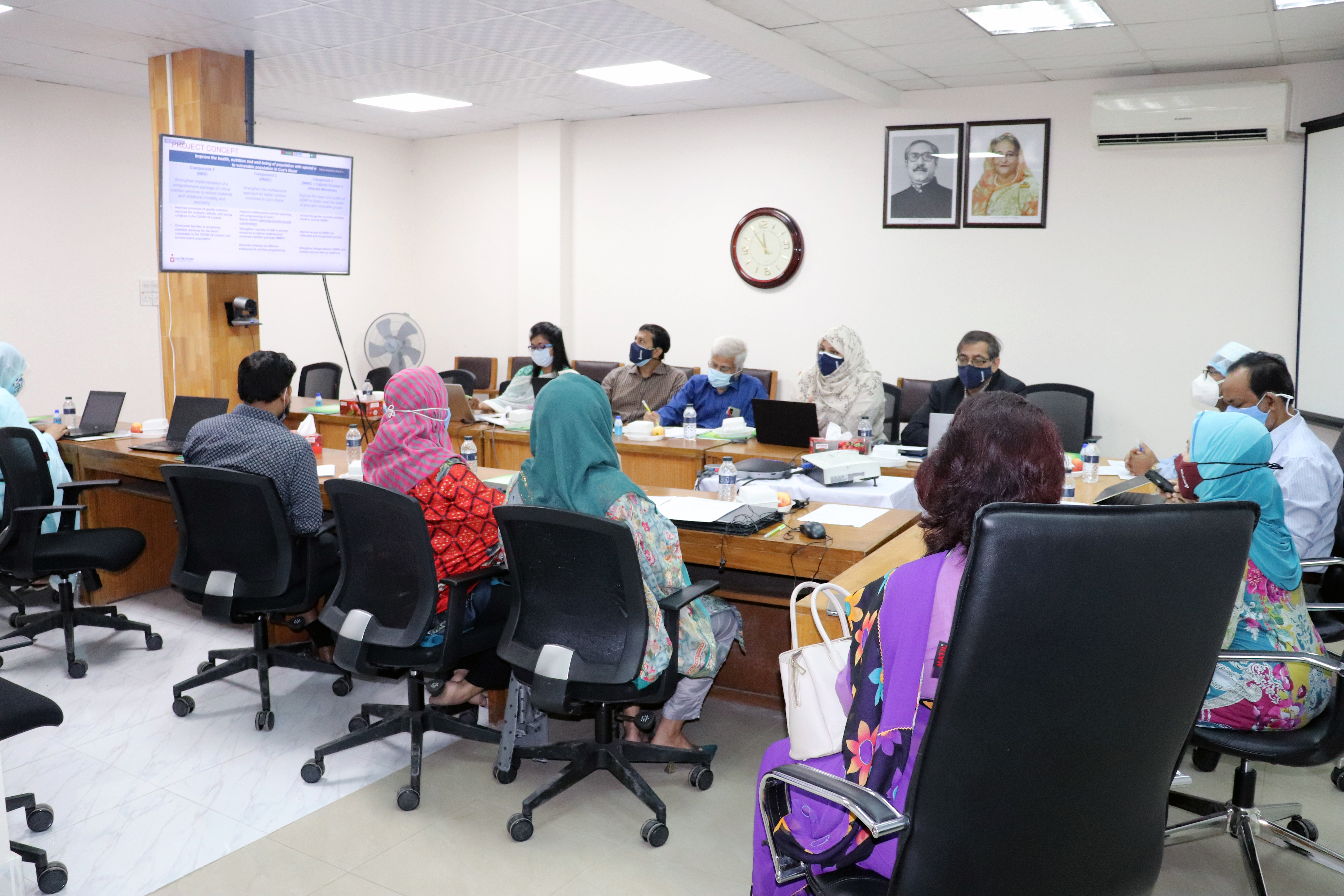 জেলা ও উপজেলা পর্যায়ে বহুখাতভিত্তিক ন্যুনতম পুষ্টি প্যাকেজ বাস্তবায়ন বিষয়ে পরামর্শমূলক কর্মশালা