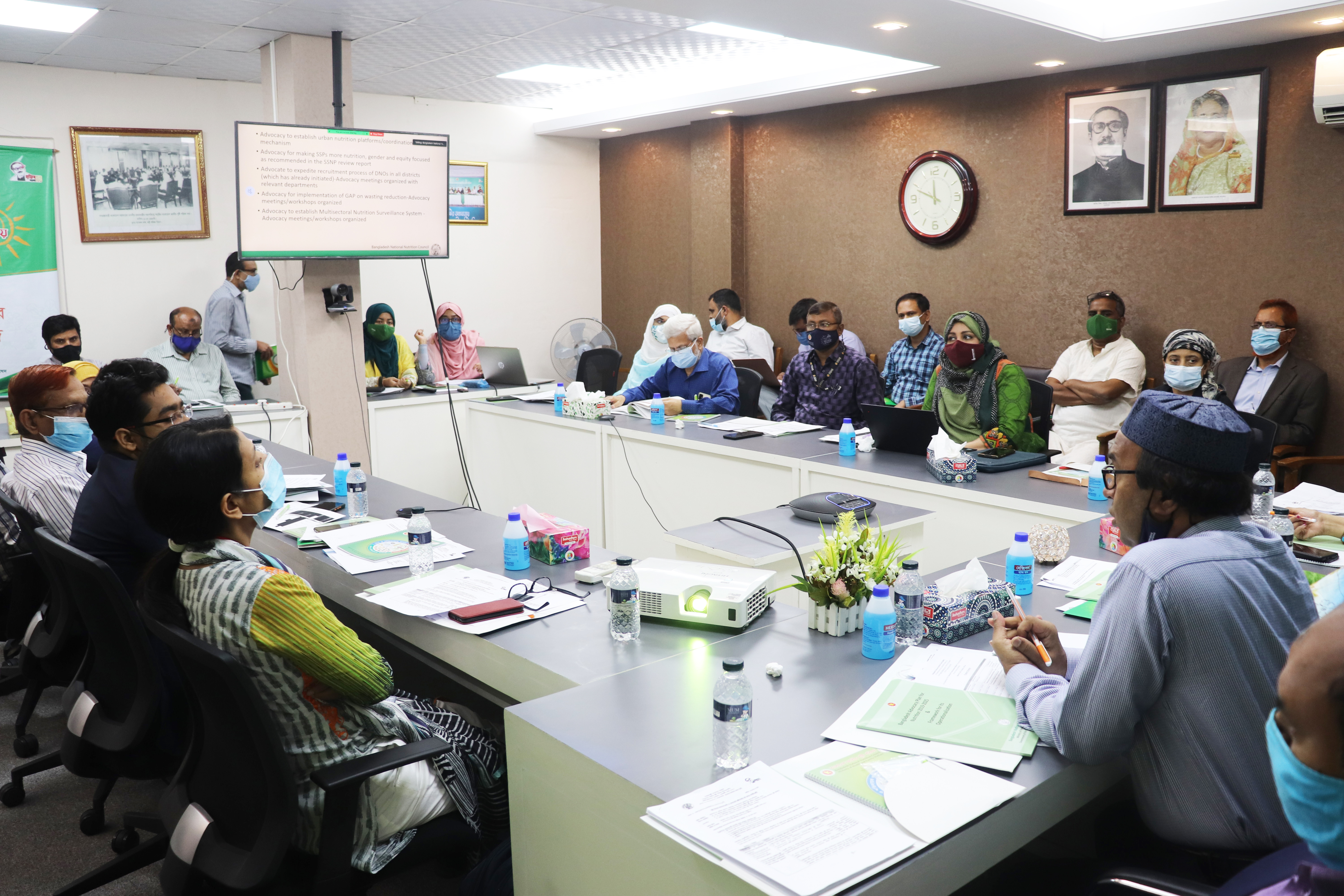 অ্যাডভোকেসী ও যোগাযোগ প্ল্যাটফর্মের ৭ম সভা