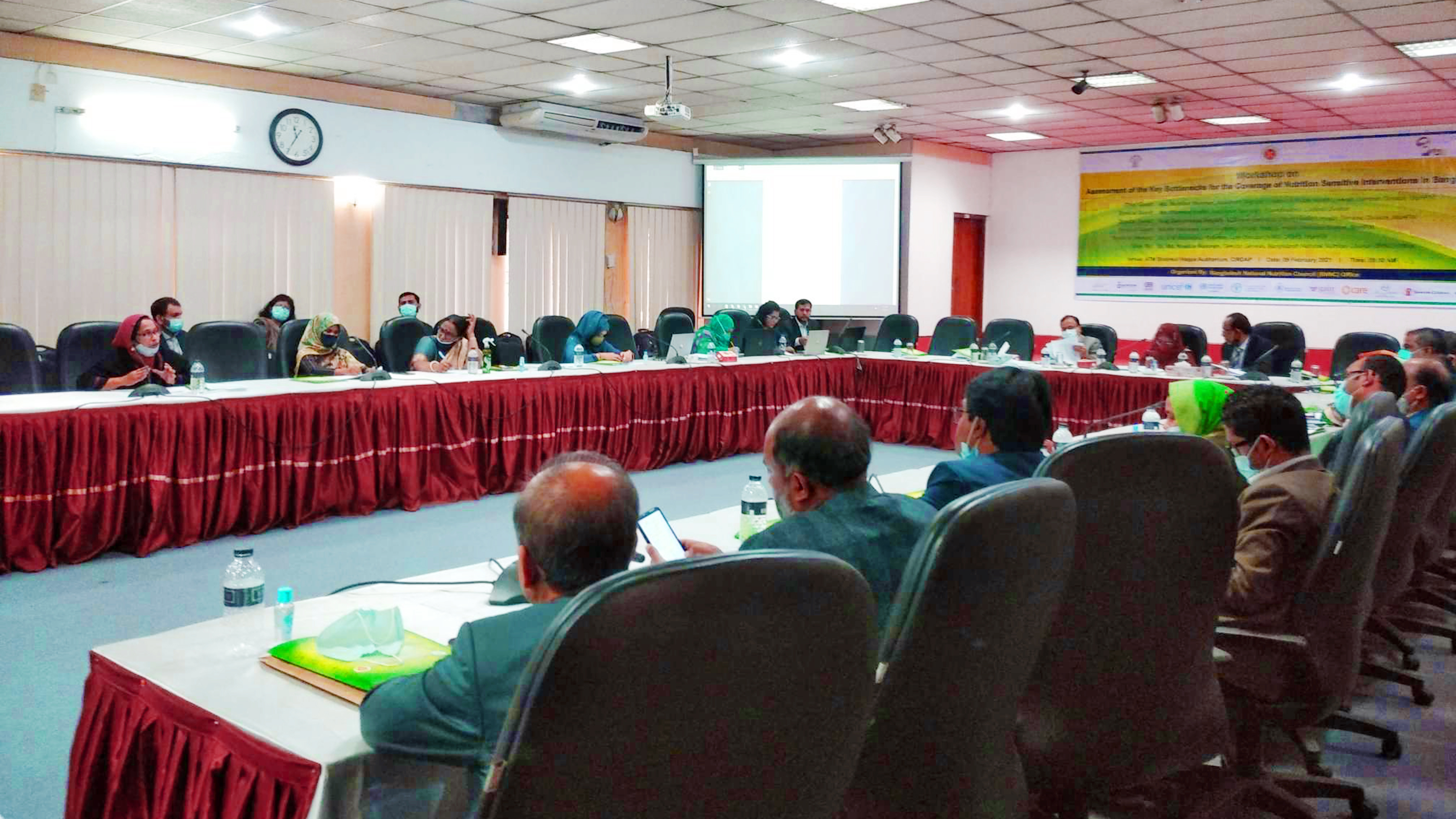 বাংলাদেশে পুষ্টি পরোক্ষ হস্তক্ষেপের মূল প্রতিবন্ধকগুলির মূল্যায়ন কর্মশালা