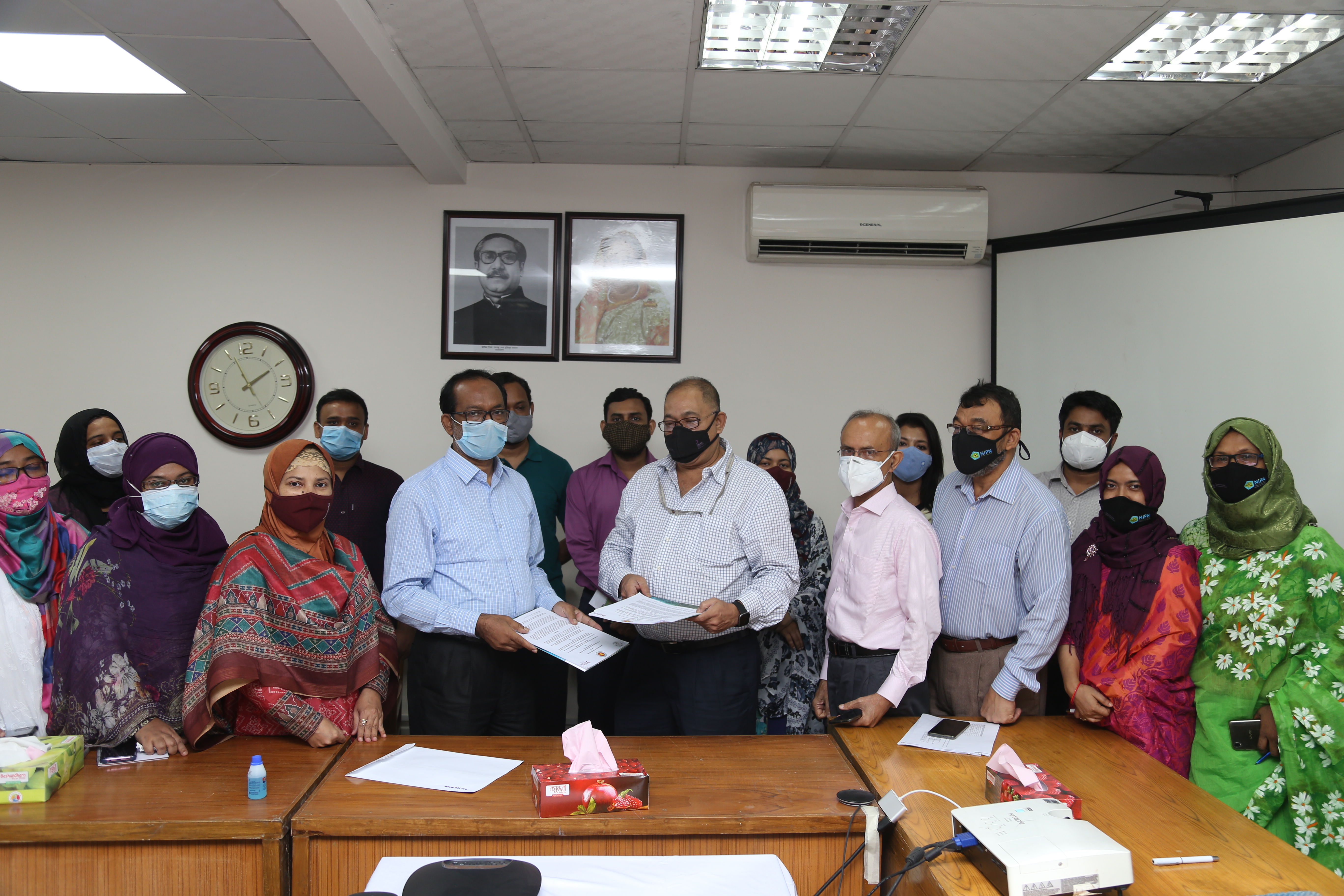 বিএনএনসি ও এনআইপিএন এর মধ্যে সমঝোতা স্মারক স্বাক্ষর