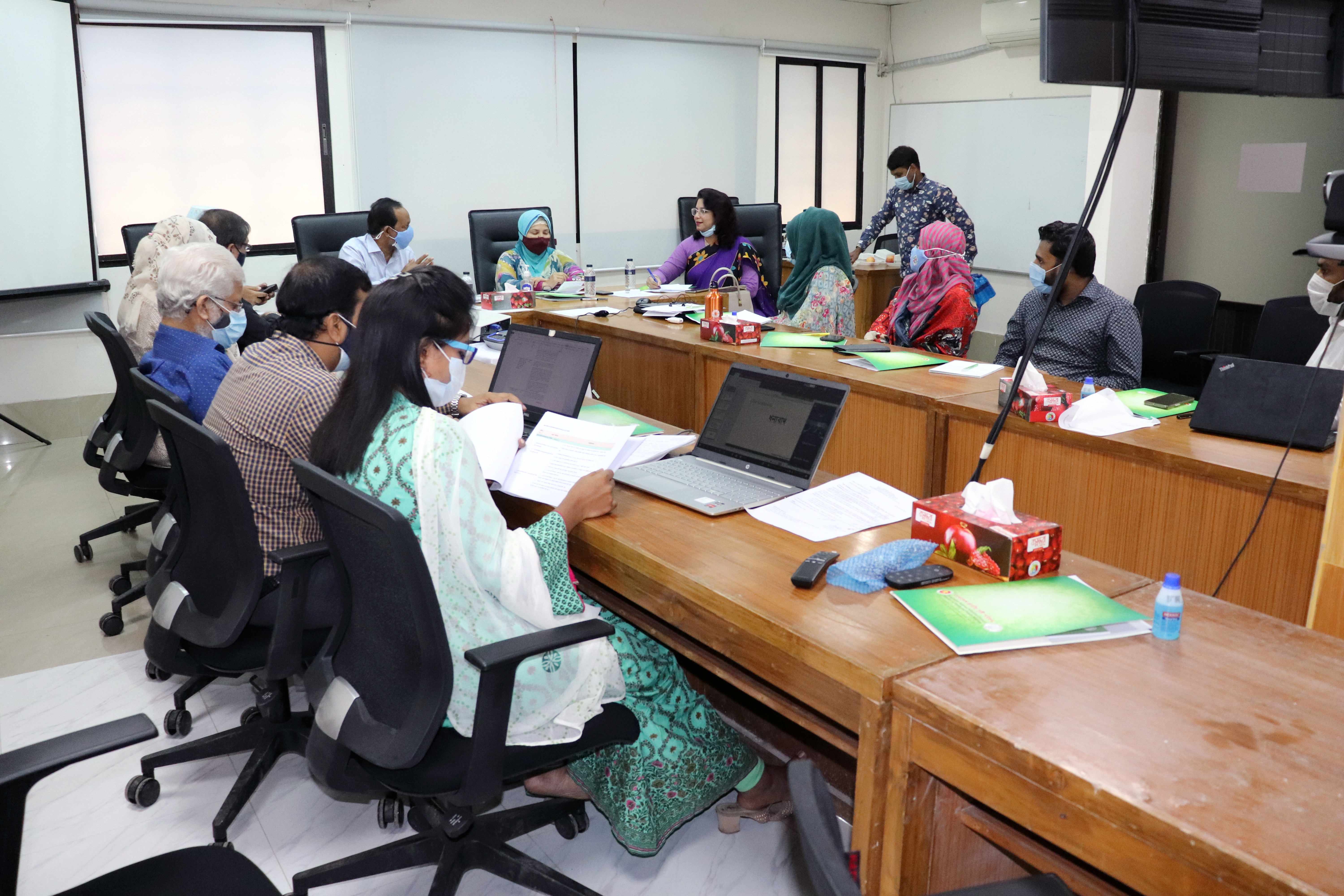 জেলা ও উপজেলা পর্যায়ে বহুখাতভিত্তিক ন্যুনতম পুষ্টি প্যাকেজ বাস্তবায়ন বিষয়ে পরামর্শমূলক কর্মশালা