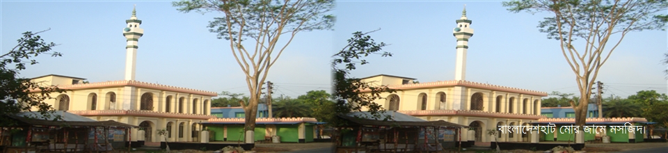 বাংলাদেশ হাট জামে মসজিদ।