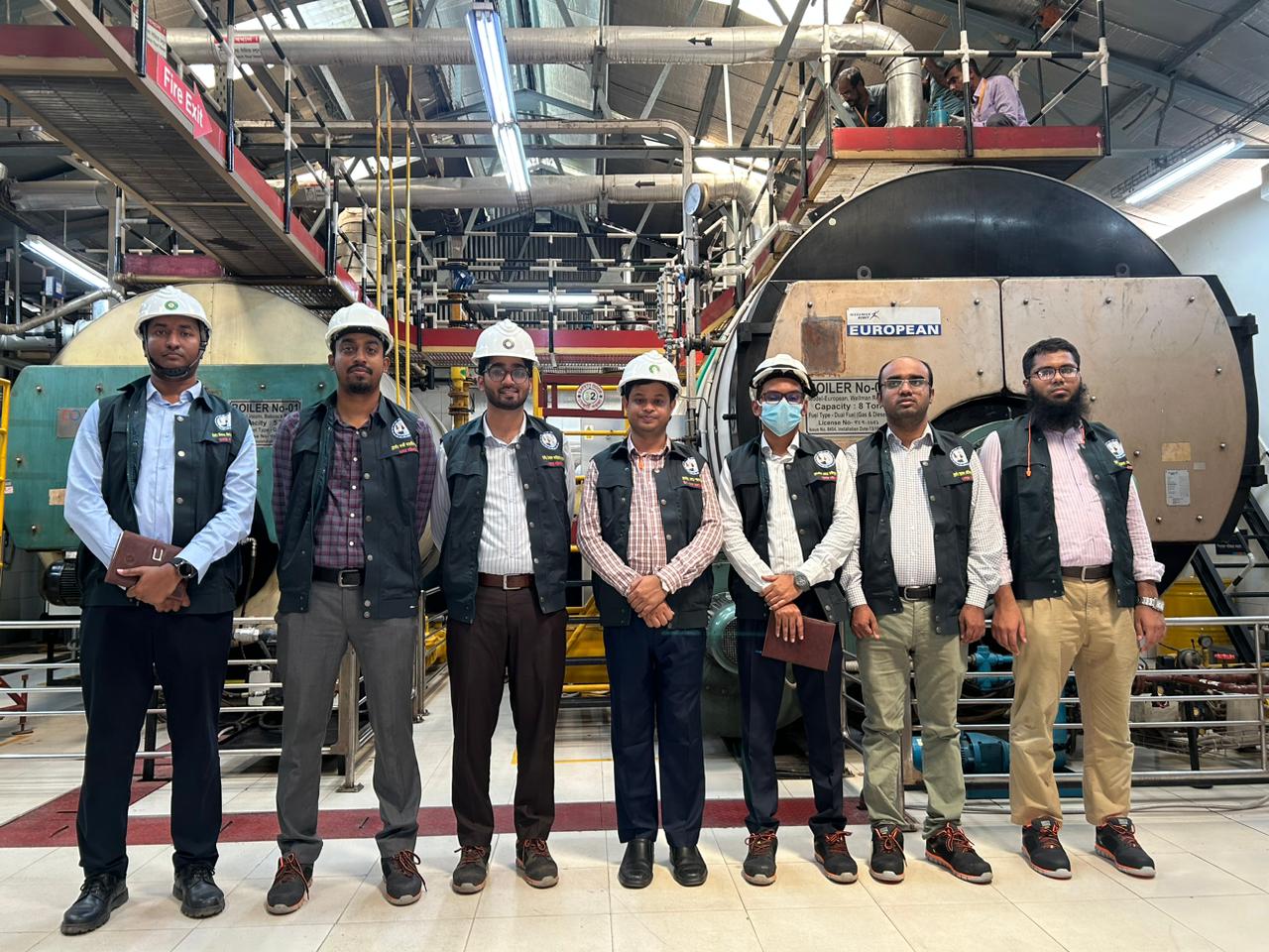 বয়লার পরিদর্শনের ছবি