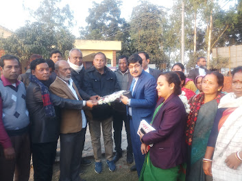 মাননীয় বিভাগীয় কমিশনার মহোদয় পরিদর্শন। 