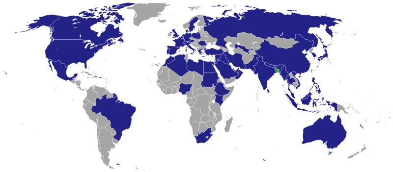 Bangladesh's Missions abroad