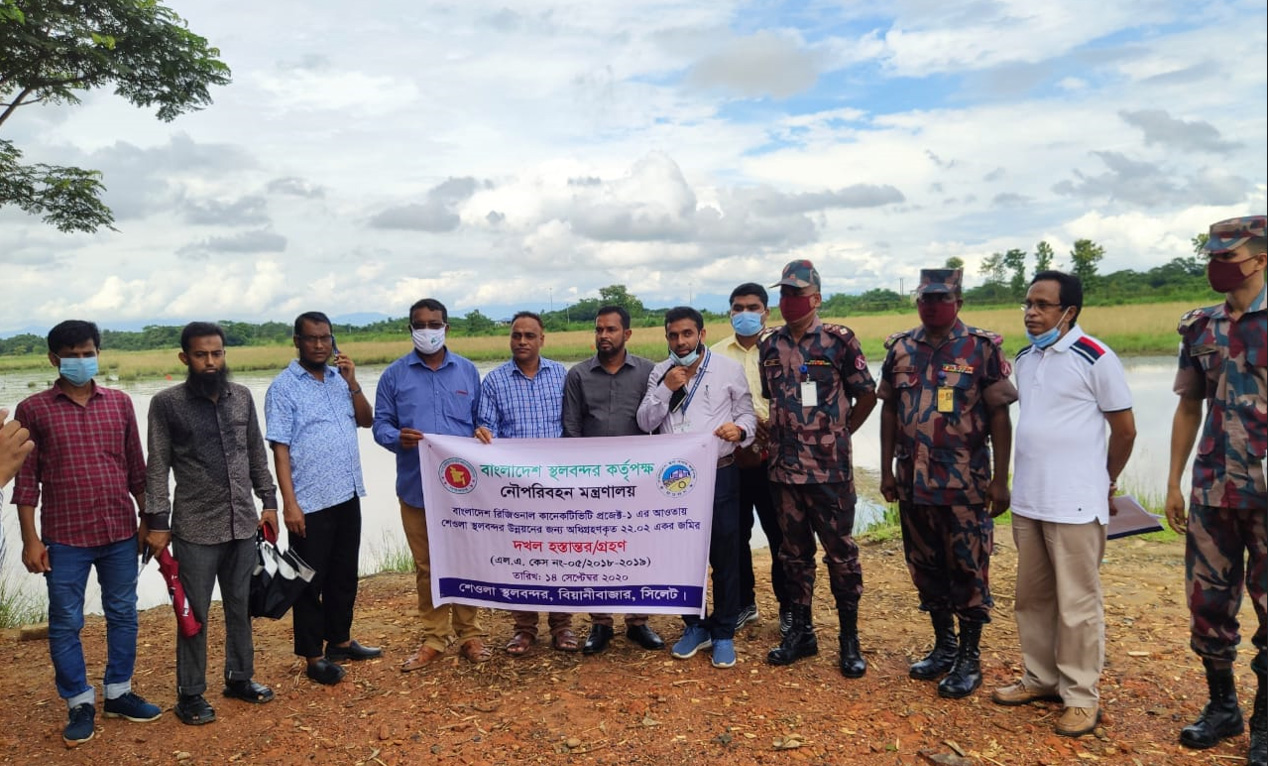 Sheola Land handover