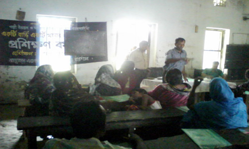 একটি বাড়ি একটি খামার প্রকল্পের বিষয় ভিত্তিক প্রশিক্ষণ কার্যক্রম