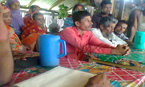 একটি বাড়ি একটি খামার প্রকল্পের উঠান বৈঠক কার্যক্রম